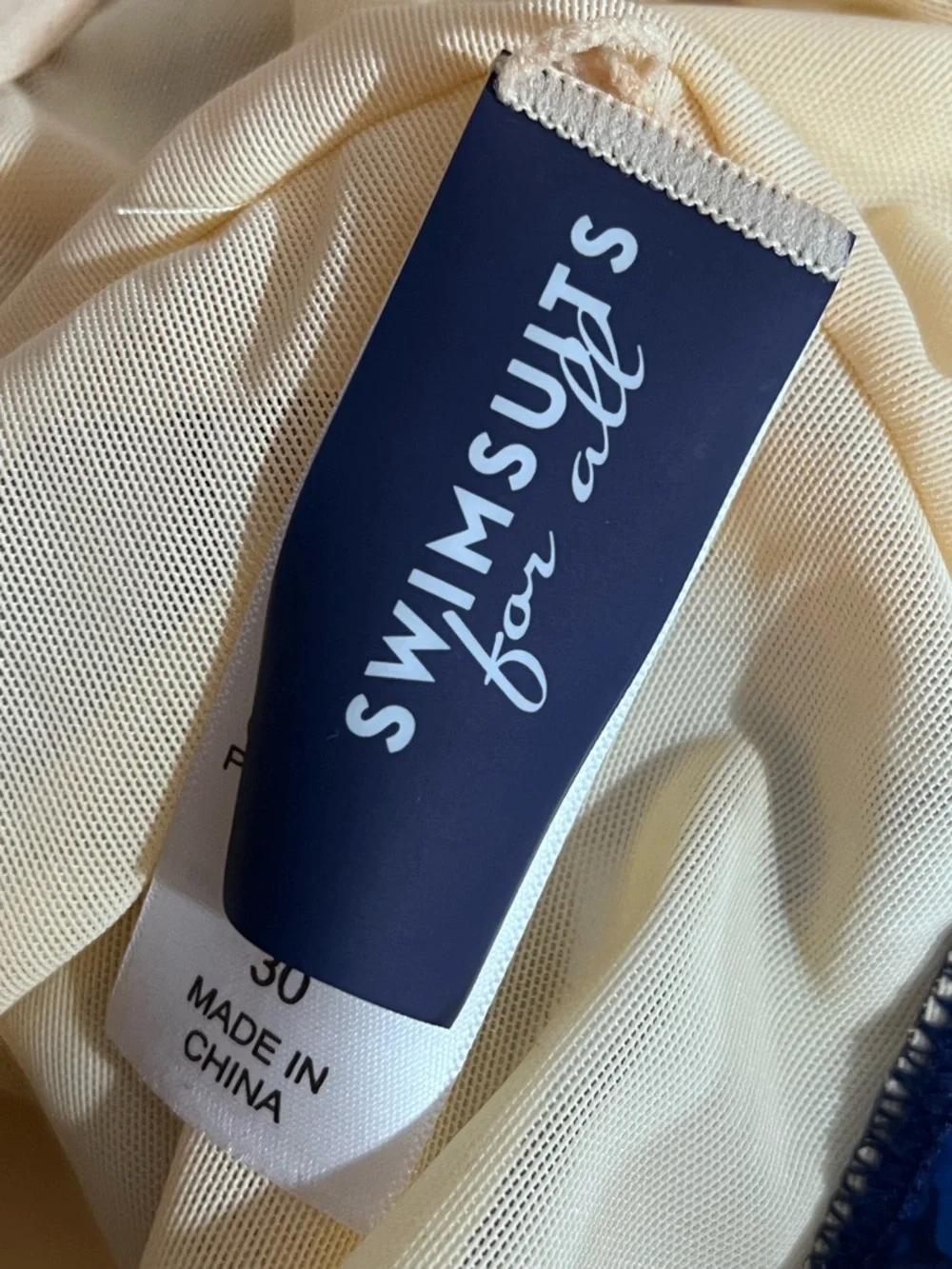 Swimsuits For All swim dress plus size 30 blue - Picture 4 of 6